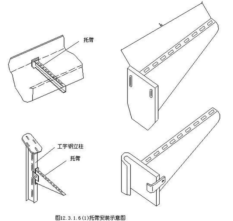 哈哈体育电缆桥架安装